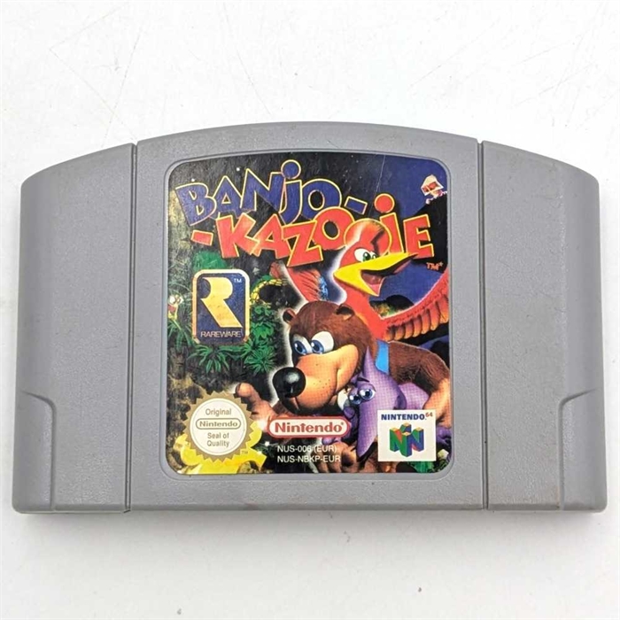 Banjo-Kazooie - Cartridge - Nintendo 64 Spil - (EUR) (B Grade) (Genbrug)