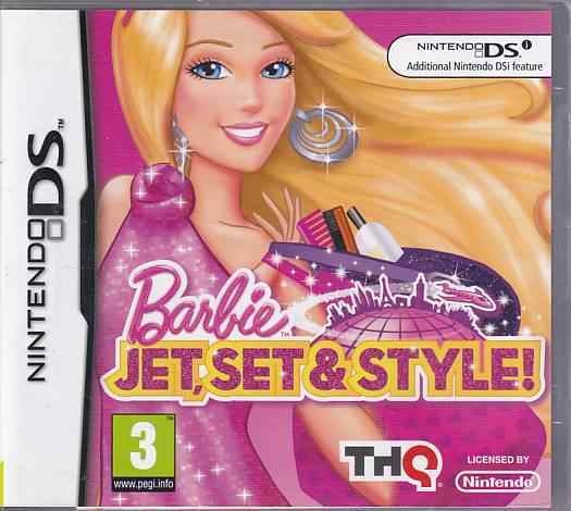 Barbie Jet Set and Style - Nintendo DS (A Grade) (Genbrug)