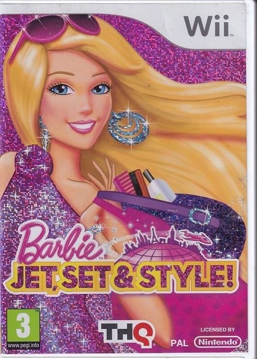 Barbie Jet Set and Style - Wii (B Grade) (Genbrug)