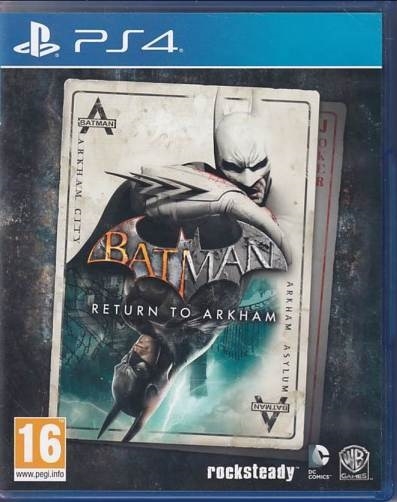 Batman - Return to Arkham - PS4 (A Grade) (Genbrug)