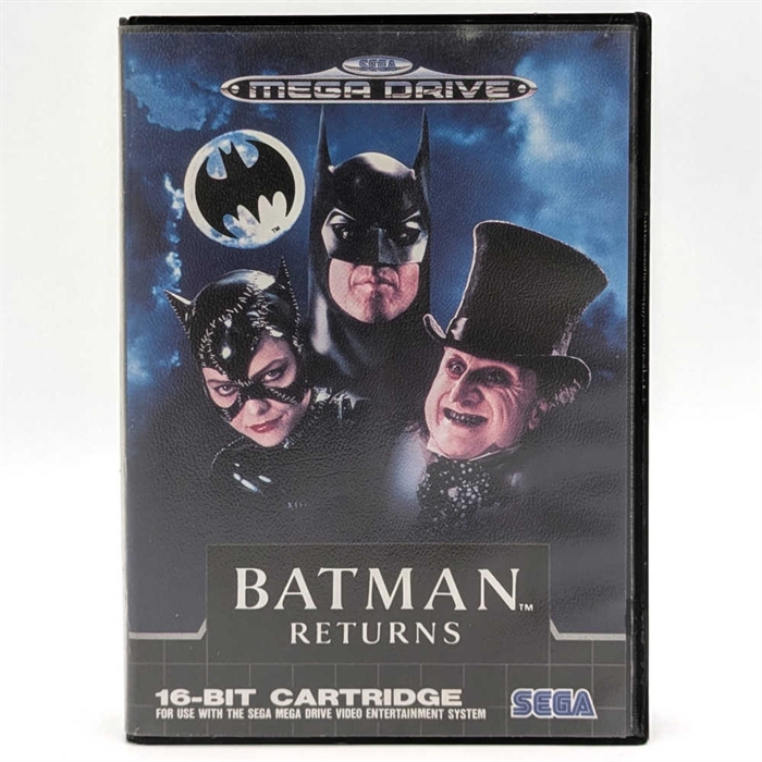Batman Returns - Komplet I Æske - Sega Mega Drive Spil (B Grade) (Genbrug)