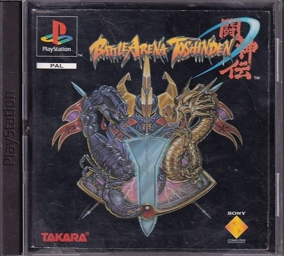 Battle Arena Toshinden - Front Cover Insert Mangler - PS1 (B Grade) (Genbrug)
