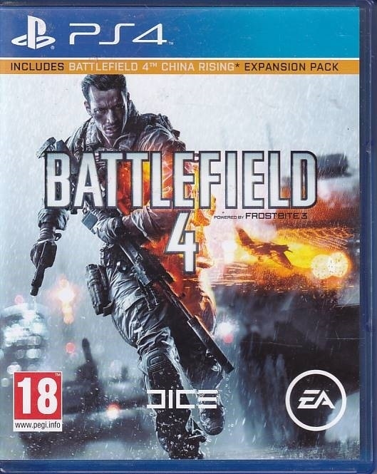 Battlefield 4 - inkl China Rising Expansion Pack  - PS4 (B Grade) (Genbrug)