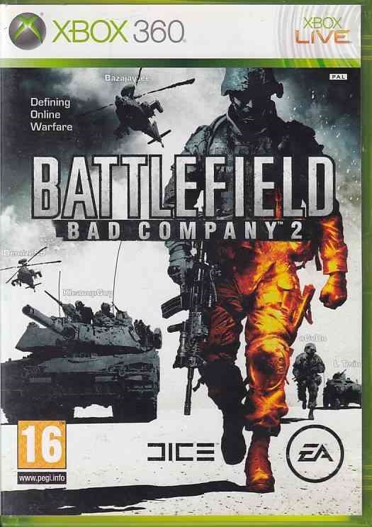 Battlefield Bad Company 2 - XBOX Live - XBOX 360 (B Grade) (Genbrug)