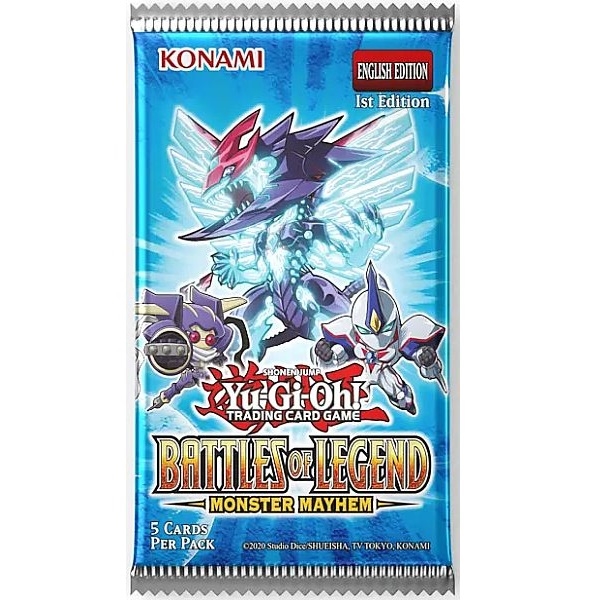 Battles of Legend - Monster Mayhem - Booster Pack - Yu-Gi-Oh kort