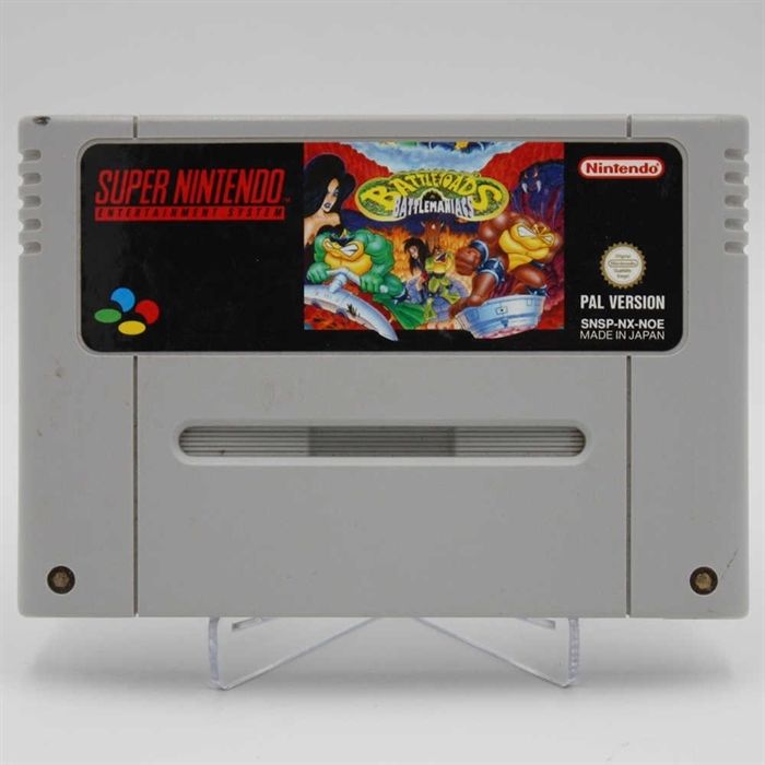 Battletoads in: Battlemaniacs - SNES - Cartridge - (NOE) (A Grade) (Genbrug)