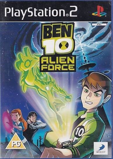 75,- Ben 10 Alien Force - PS2 (Genbrug)
