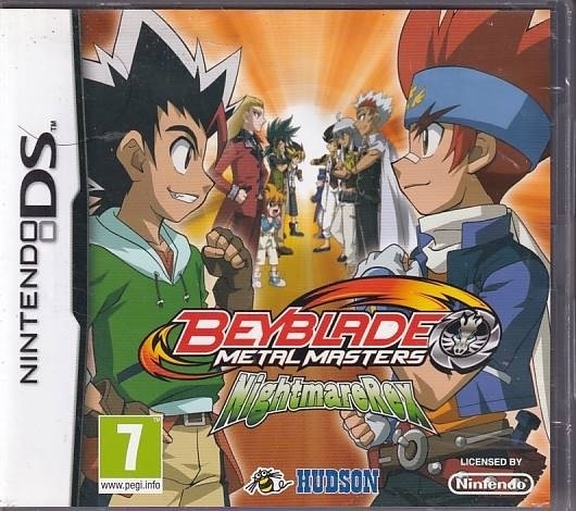 Beyblade Metal Masters Nightmare Rex - Nintendo DS (A Grade) (Genbrug)