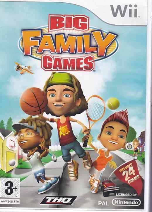 Big Family Games - Nintendo Wii (B Grade) (Genbrug)