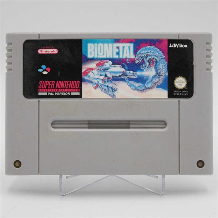 Biometal - SNES - Cartridge - (UKV) (B Grade) (Genbrug)