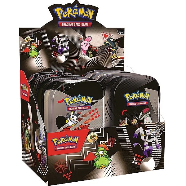 Black Bolt & White Flare - Mini Tin Display - Pokemon kort (8 stk i alt) (Display)