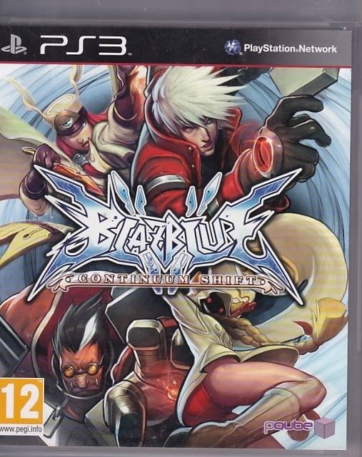 Blazblue Continuum Shift - PS3 (A Grade) (Genbrug)
