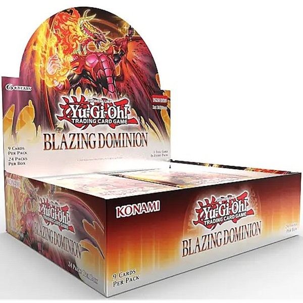 Blazing Dominion - Booster Box Display (24 Booster Packs) - Yu-Gi-Oh kort