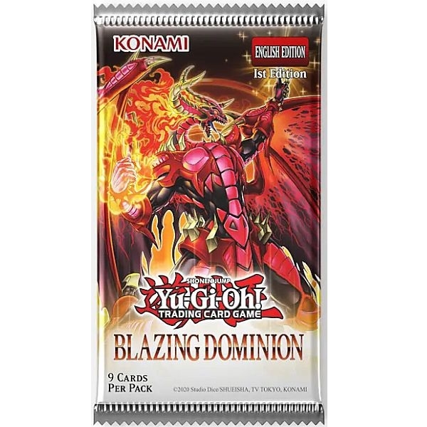 Blazing Dominion - Booster Pack - Yu-Gi-Oh kort