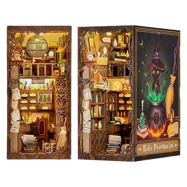 Book Nook - Magic Pharmacist - 3D Puslespil