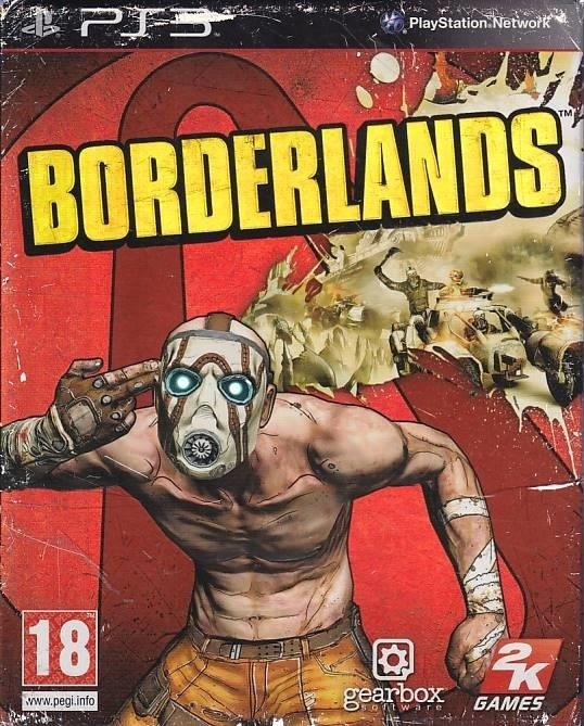 Borderlands - med papsleeve - PS3 (B Grade) (Genbrug)