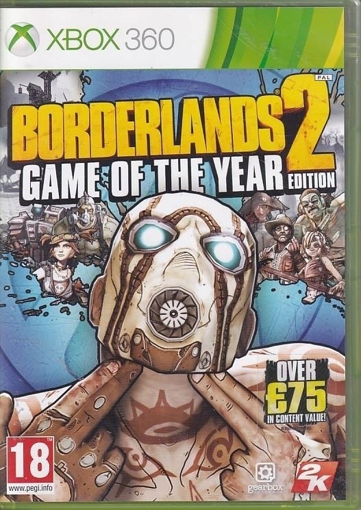 Borderlands 2 Game of the Year Edition - XBOX 360 (B Grade) (Genbrug)