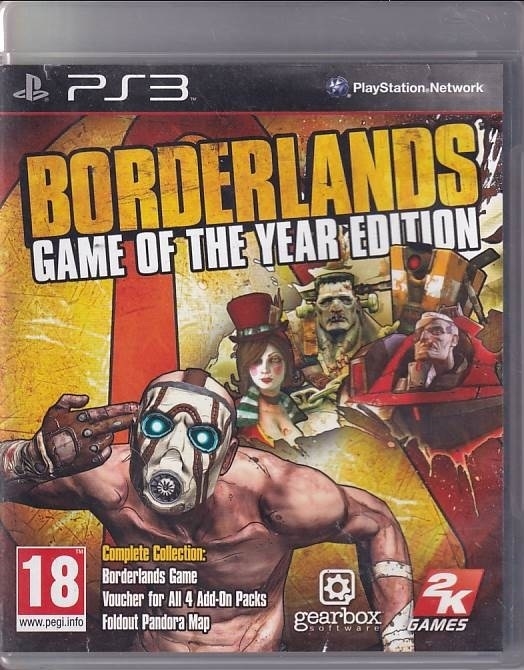 Borderlands GOTY Edition - PS3  (B Grade) (Genbrug)