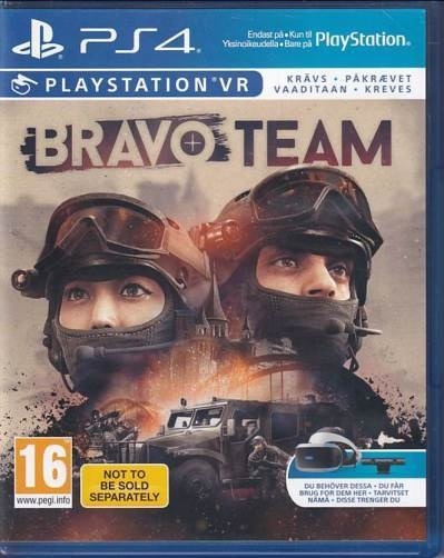 Bravo Team - PS4 , PSVR (A-Grade) (Genbrug)