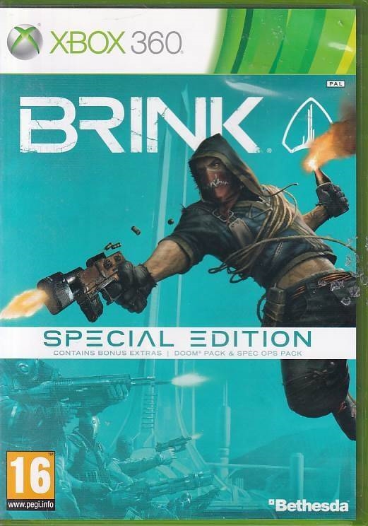 Brink - Special Edition - XBOX 360 (B Grade) (Genbrug)