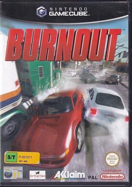 Burnout - GameCube (B Grade) (Genbrug)