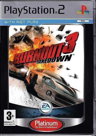 Burnout 3 Takedown - PS2 - Platinum (B Grade) (Genbrug)