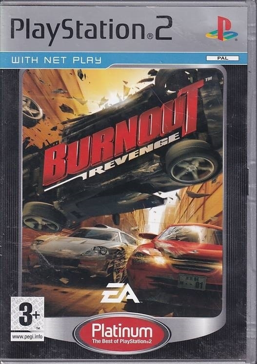 Burnout Revenge - Platinum - PS2 (B Grade) (Genbrug)