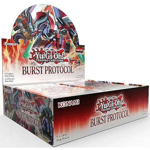 Burst Protocol - Booster Box Display (24 Booster Packs) - Yu-Gi-Oh kort