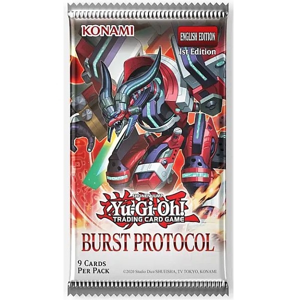 Burst Protocol - Booster Pack - Yu-Gi-Oh kort