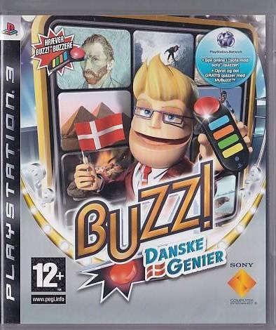 Buzz Danske Genier - PS3 (B Grade) (Genbrug)