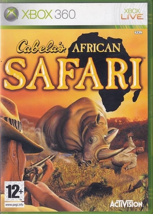 Cabelas African Safari - XBOX 360 (B Grade) (Genbrug)
