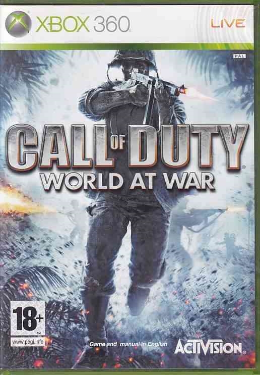 Call Of Duty World At War - XBOX Live - XBOX 360 (B Grade) (Genbrug)