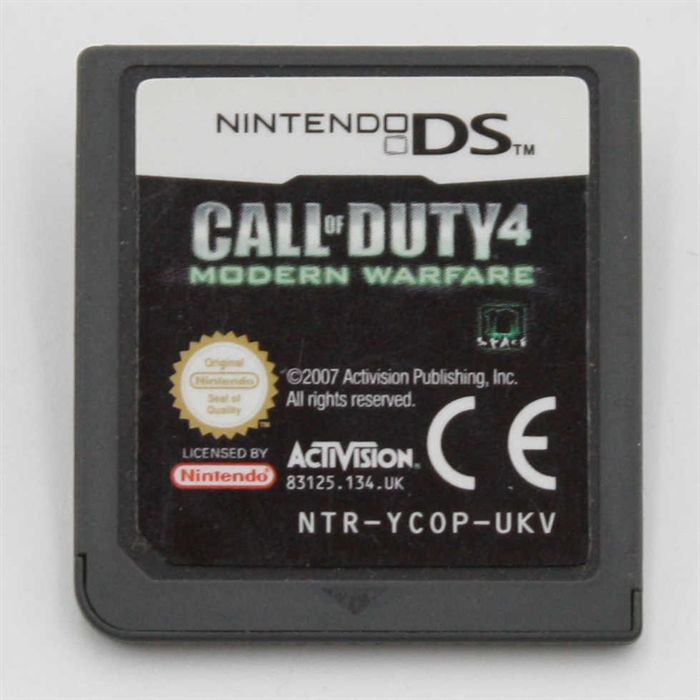 Call of Duty 4 Modern Warfare - Cartridge - Nintendo DS (A Grade) (Genbrug)