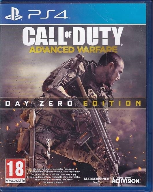 Call of Duty Advanced Warfare Day Zero Edition - PS4 (B Grade) (Genbrug)