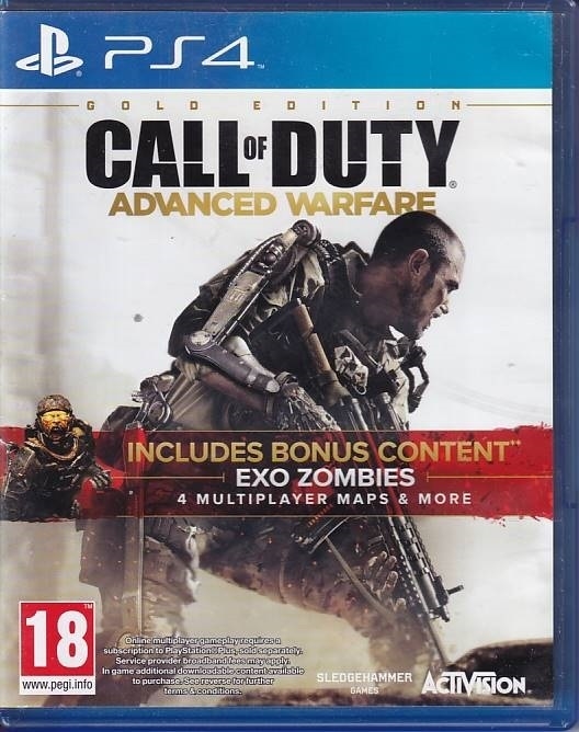 Call of Duty Advanced Warfare Gold Edition - PS4 (A Grade) (Genbrug)