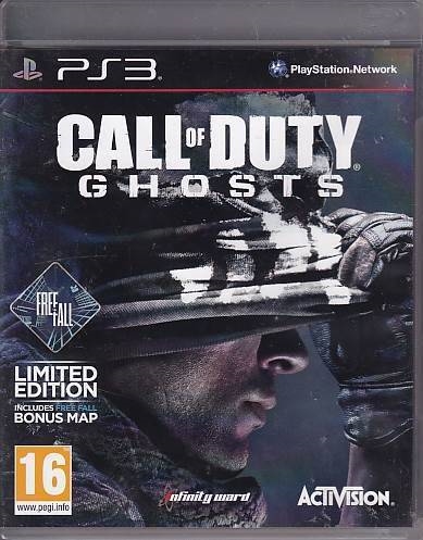 Call of Duty Ghosts - Limited Edition - PS3 (B Grade) (Genbrug)