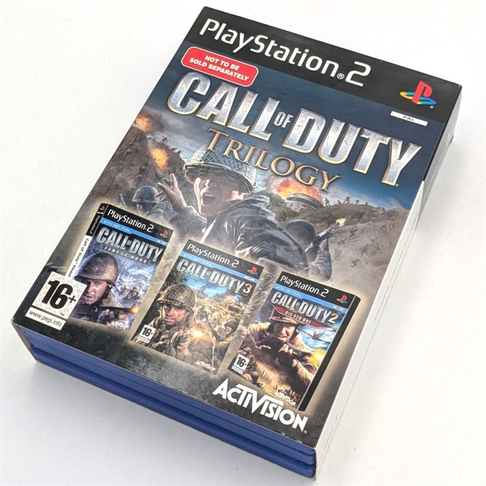Call of Duty Trilogy - PS2 (A Grade) (Genbrug)
