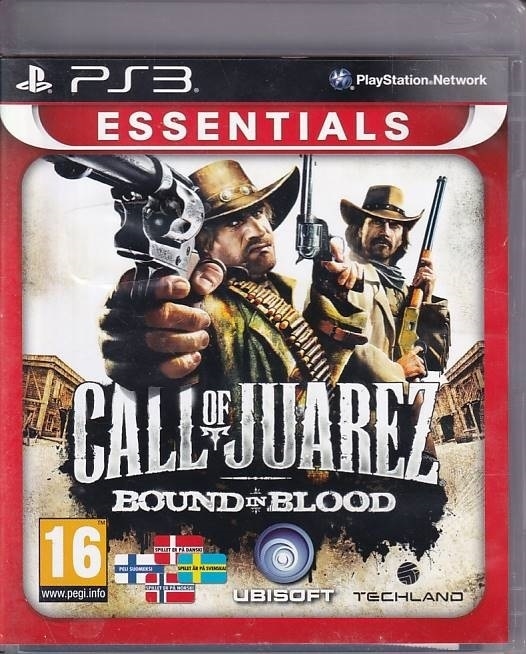 Call of Juarez Bound in Blood - Essentials - PS3 (A Grade) (Genbrug)