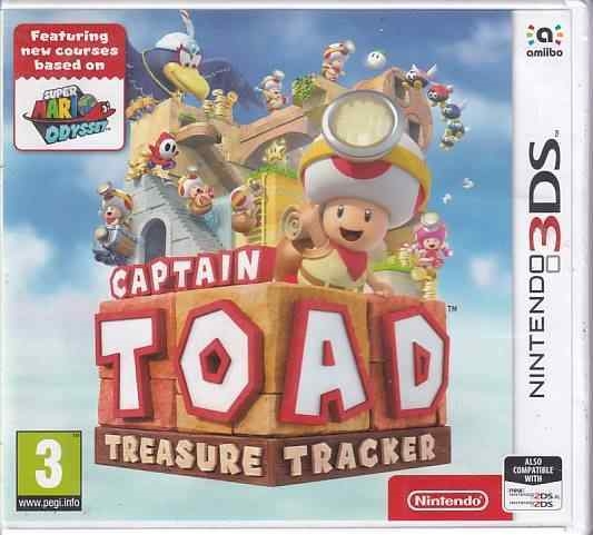 Captain Toad treasure Tracker - Nintendo 3DS Spil - (B Grade) (Genbrug)