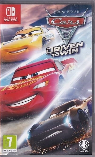 Cars 3 Driven to Win - Nintendo Switch Spil (A Grade) (Genbrug)