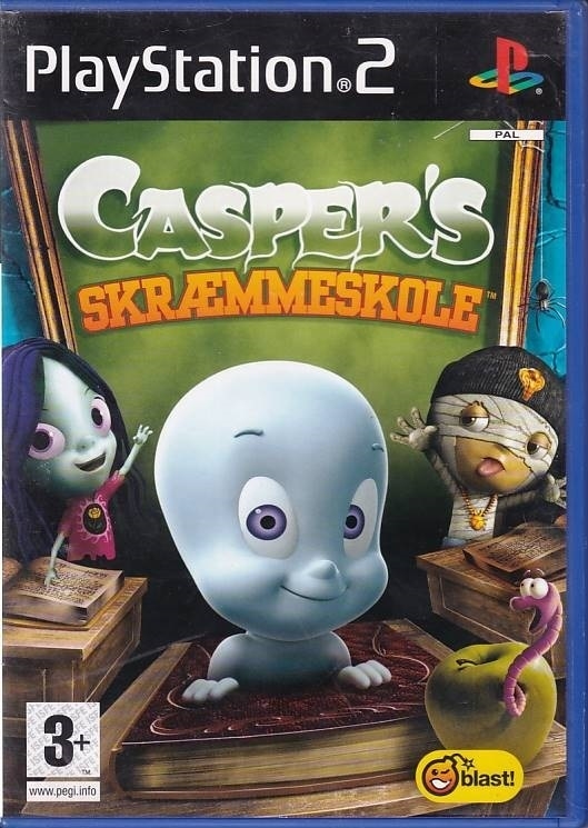 Caspers Skræmmeskole - PS2 (B Grade) (Genbrug)