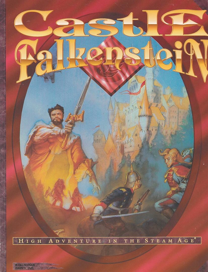 Castle Falkenstein - Rulebook (B Grade) (Genbrug)