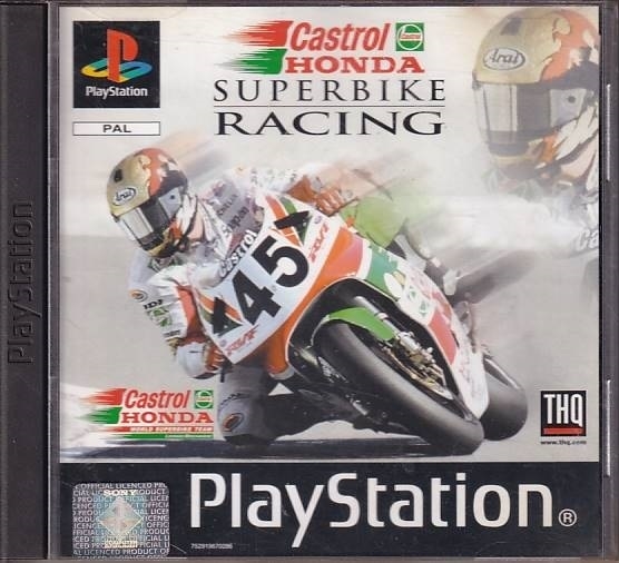 Castrol Honda Superbike Racing - PS1 (B Grade) (Genbrug)