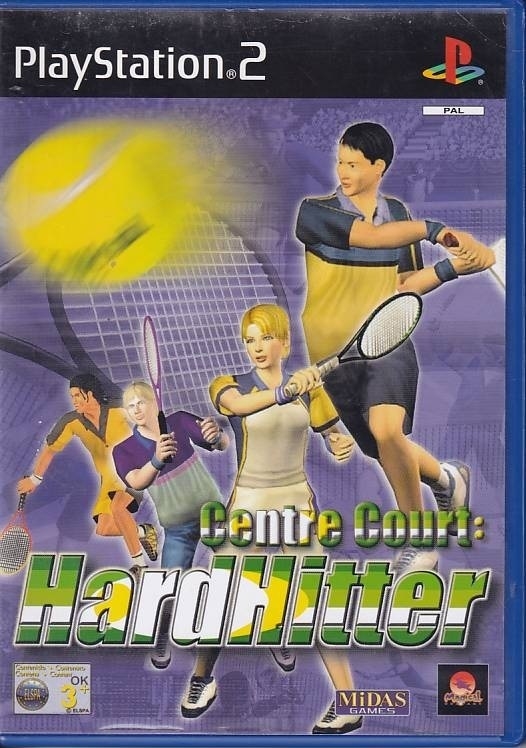 Centre Court Hardhitter - PS2 (B Grade) (Genbrug)