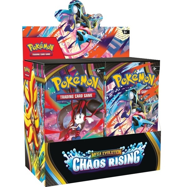 Chaos Rising - Booster Box (36 Booster packs) - Pokemon kort