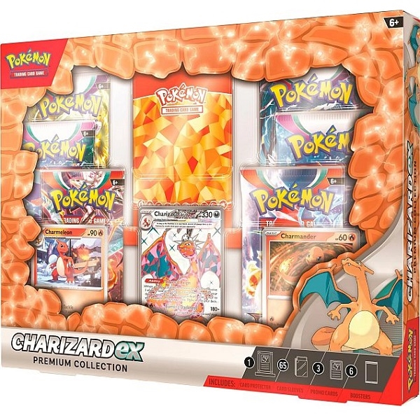 Charizard ex Premium Collection Box - Pokemon kort