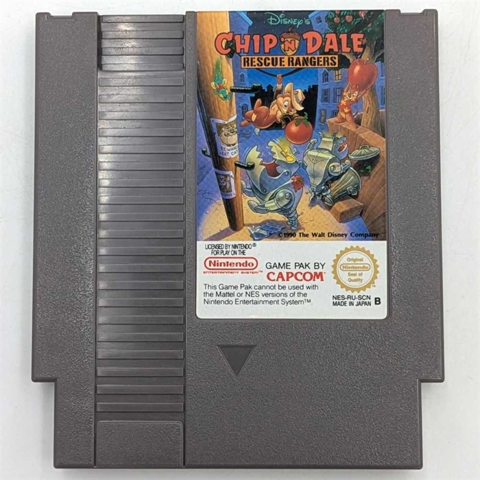 Chip N Dale Rescue Rangers - SCN - NES Spil (B Grade) (Genbrug)