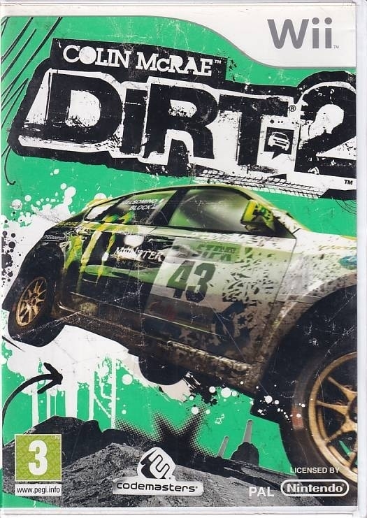Colin McRae Dirt 2 - Nintendo Wii (B Grade) (Genbrug)