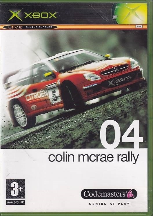 Colin Mcrae Rally 04 - XBOX (B Grade) (Genbrug)