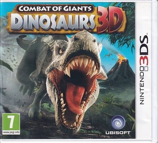 Combat of Giants Dinosaurs 3D - Nintendo 3DS - (A Grade) (Genbrug)